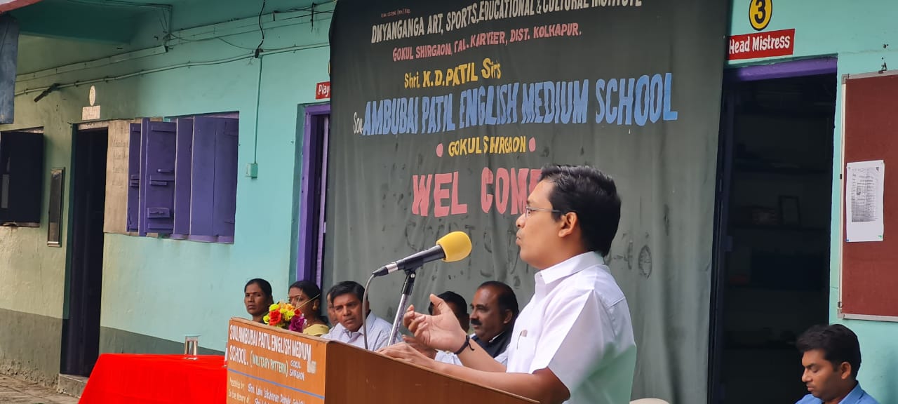 Ceremony of Robotics lab20 Kolhapur